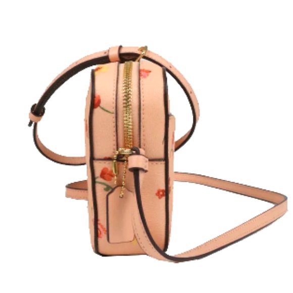 Coach Bags Nwt Coach Mini Camera Crossbody Leather Shoulder Bag Mystical Floral Blush C8699